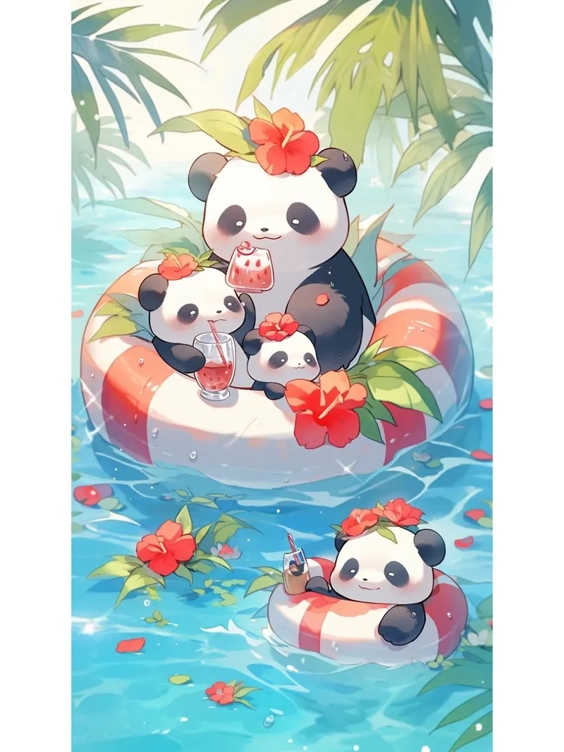 Sự lựa chọn tuyệt vời cho fan gấu panda chibi đáng yêu