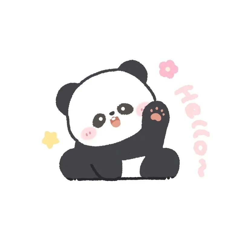 Không thể rời mắt khỏi bộ panda cute chibi đáng yêu khó cưỡng