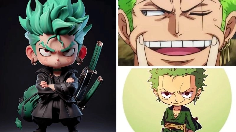 Ý nghĩa về Chibi Zoro đầy cảm hứng