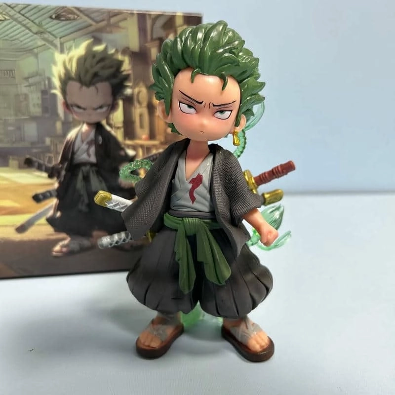 Zoro chibi ngầu phong cách kiếm sĩ mạnh mẽ 