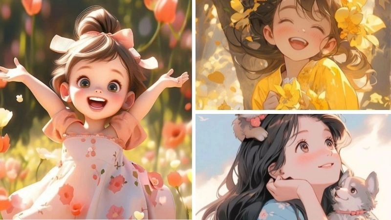 Ý nghĩa về cô gái chibi đầy cảm hứng