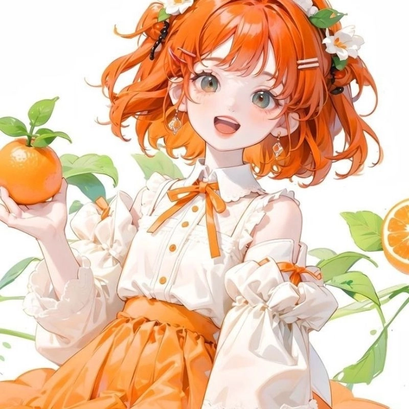 Hình chibi cô gái nét vẽ ngộ nghĩnh kawaii 