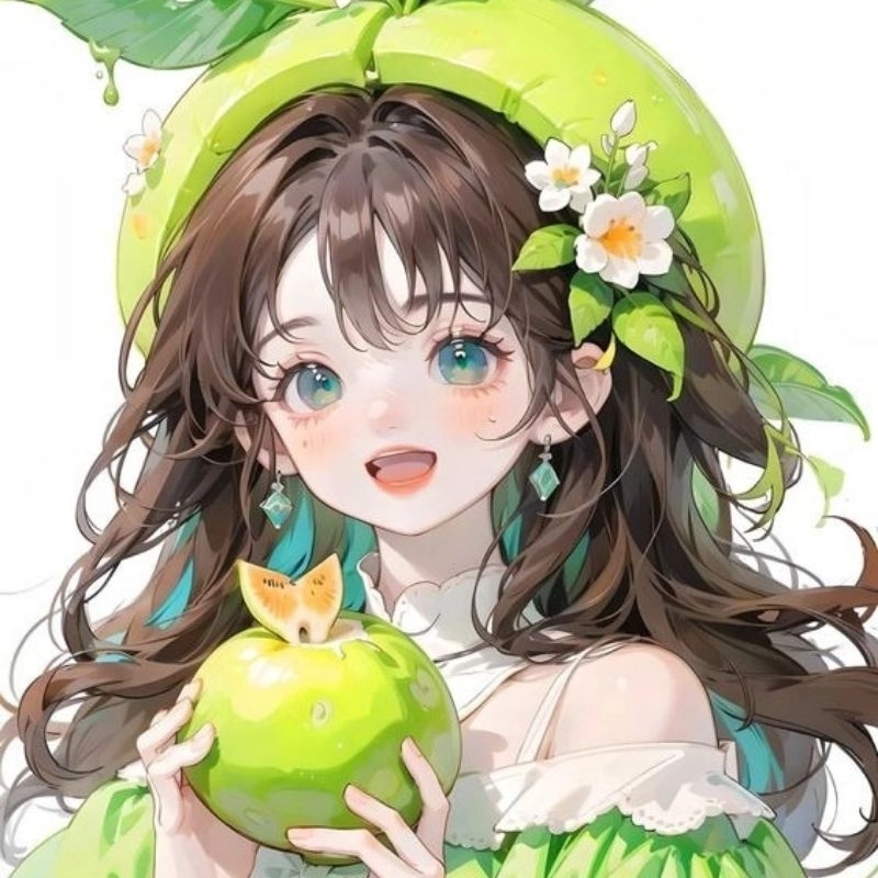 Hình chibi con gái nét vẽ dễ thương kawaii 