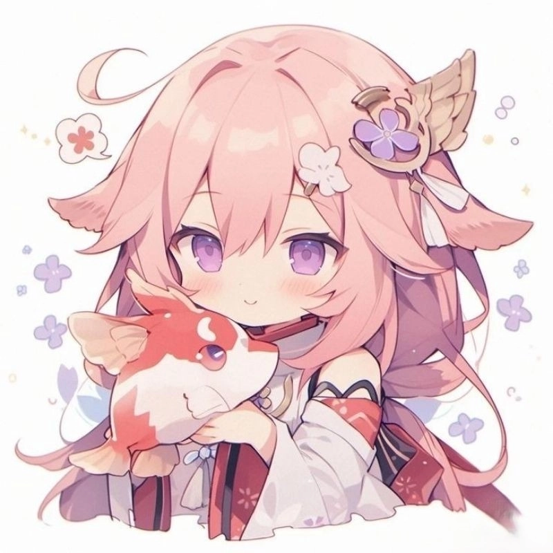 Vẽ hình cô gái chibi cute hướng dẫn kawaii 