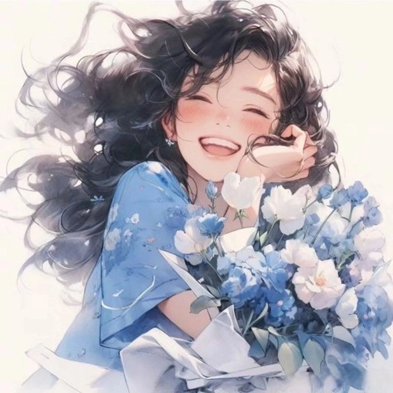 Hình vẽ cô gái chibi phong cách kawaii dễ thương 