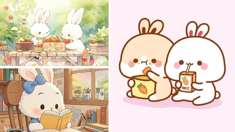 Ý nghĩa về con thỏ chibi sâu sắc