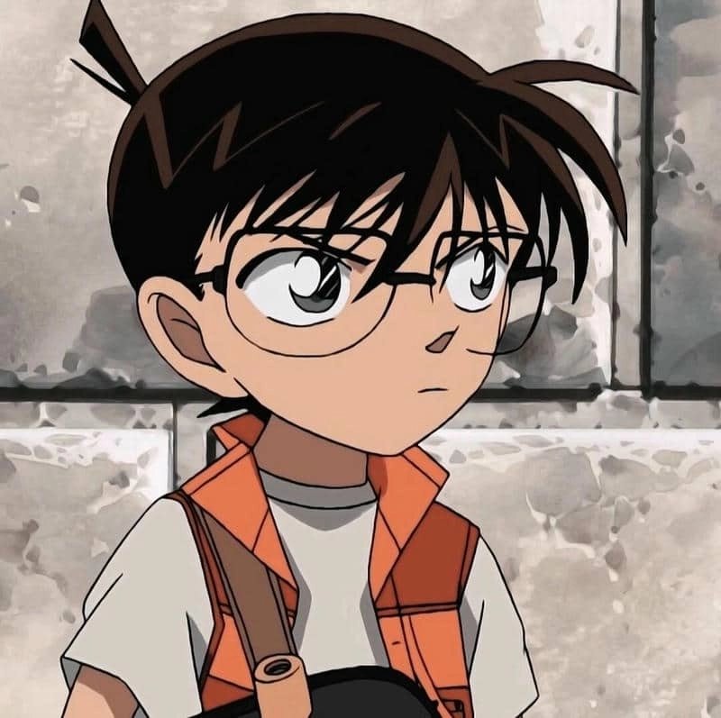 Detective Conan chibi thần thái thông minh đáng yêu 