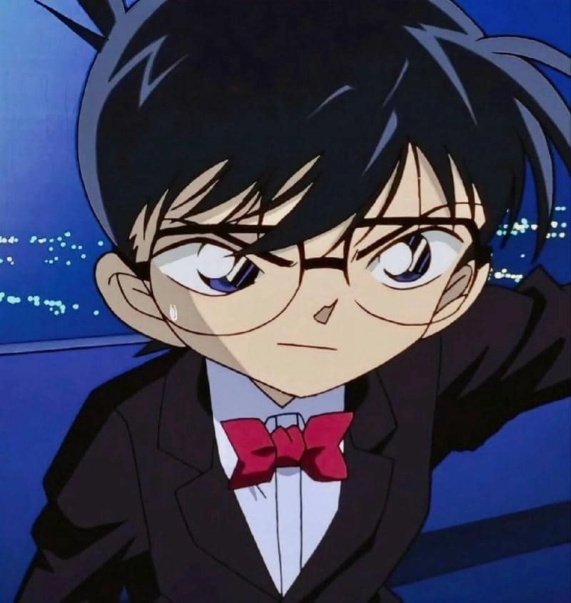 Hình Conan chibi cute phong cách vui nhộn dễ thương 