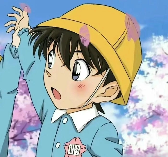 Avatar Conan chibi nét vẽ ngộ nghĩnh phong cách thám tử 