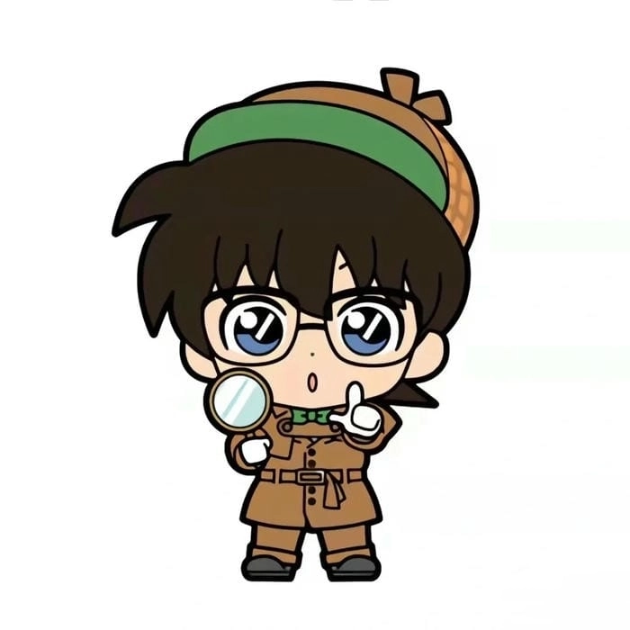Vẽ Conan chibi cute hướng dẫn chi tiết đáng yêu 
