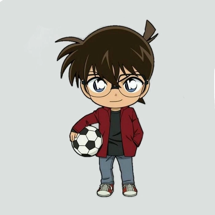 Conan chibi ảnh Conan cute phong cách vui nhộn 