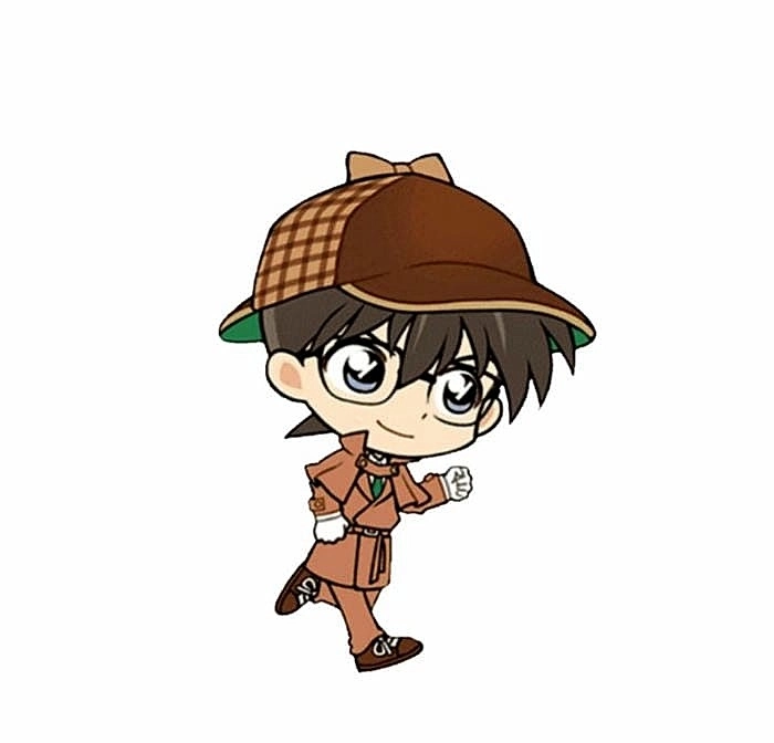Cách vẽ Conan chibi hướng dẫn đơn giản dễ thương 