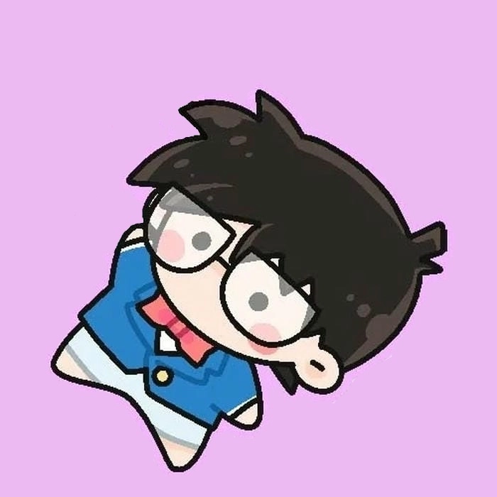 Nhân vật trong Conan chibi nét vẽ ngộ nghĩnh đáng yêu 