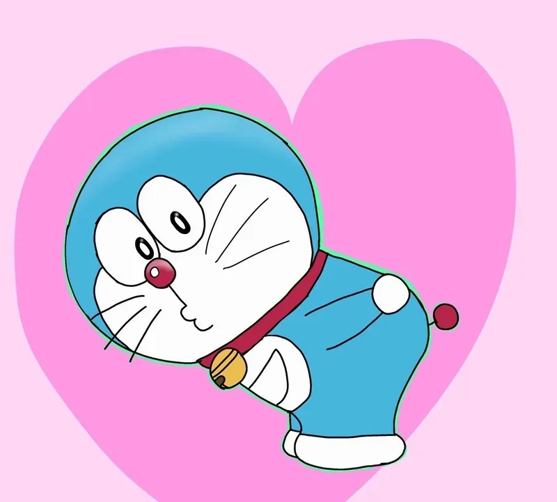 Hình Doraemon chibi phong cách dễ thương vui nhộn 