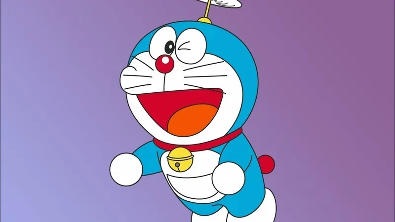 Hình Doraemon chibi cute nét vẽ ngộ nghĩnh 