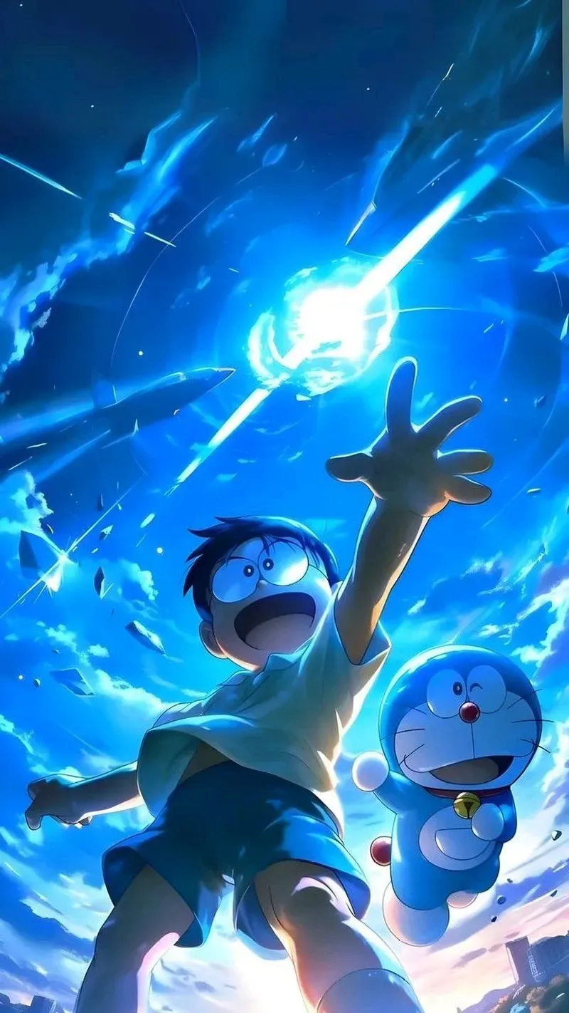 Hình ảnh Doraemon chibi phong cách dễ thương 