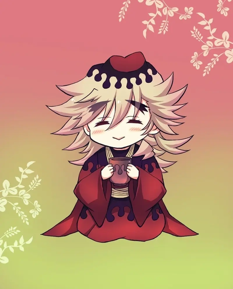 Khám phá bộ sưu tập Douma chibi official art cực dễ thương