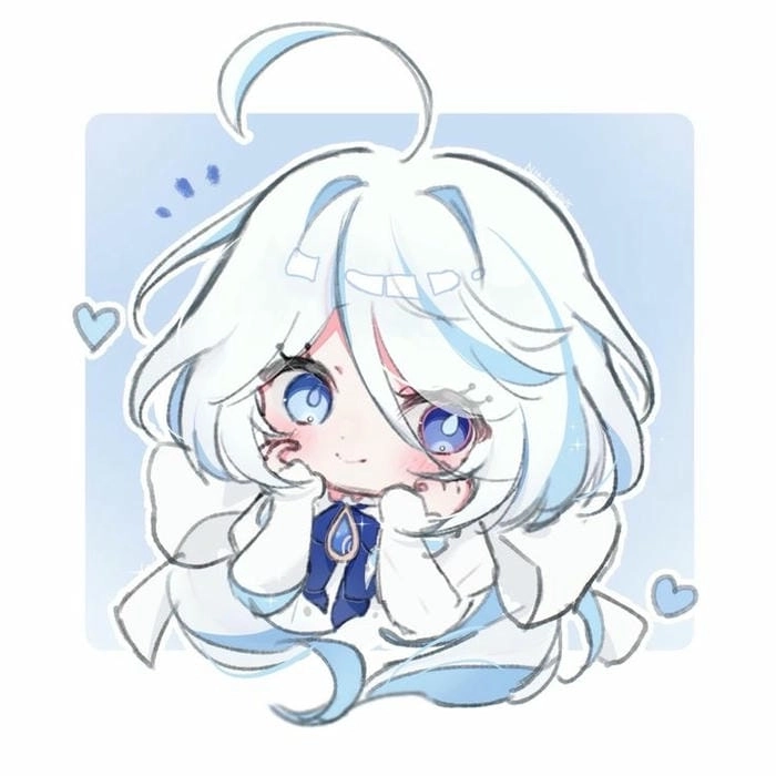 Hình nền Furina chibi tô điểm màn hình điện thoại