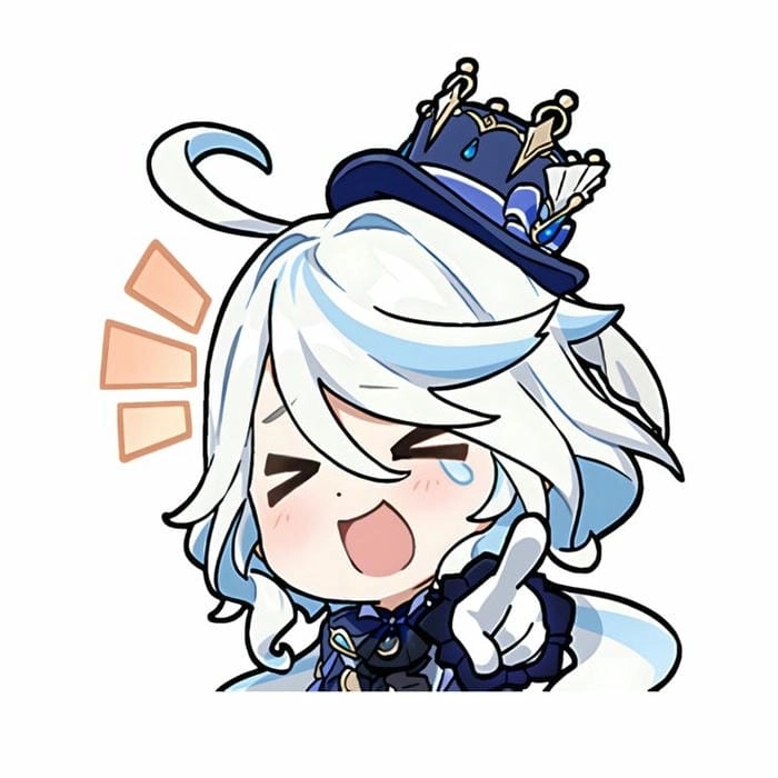 Hình Furina chibi sưu tầm ngay cho fan anime