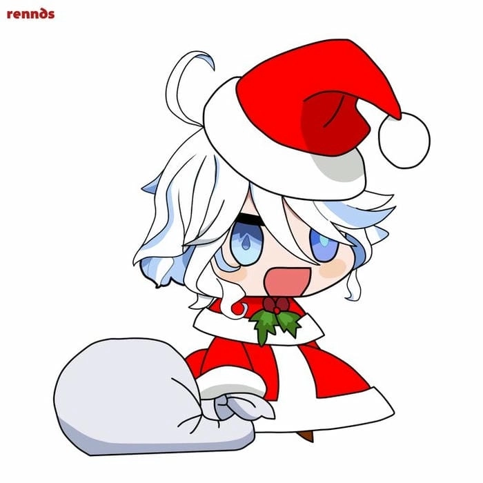 Rin chibi nét vẽ anime siêu cute cho fan