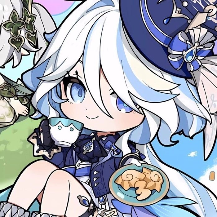 Furina chibi official hình ảnh chính thức siêu cute