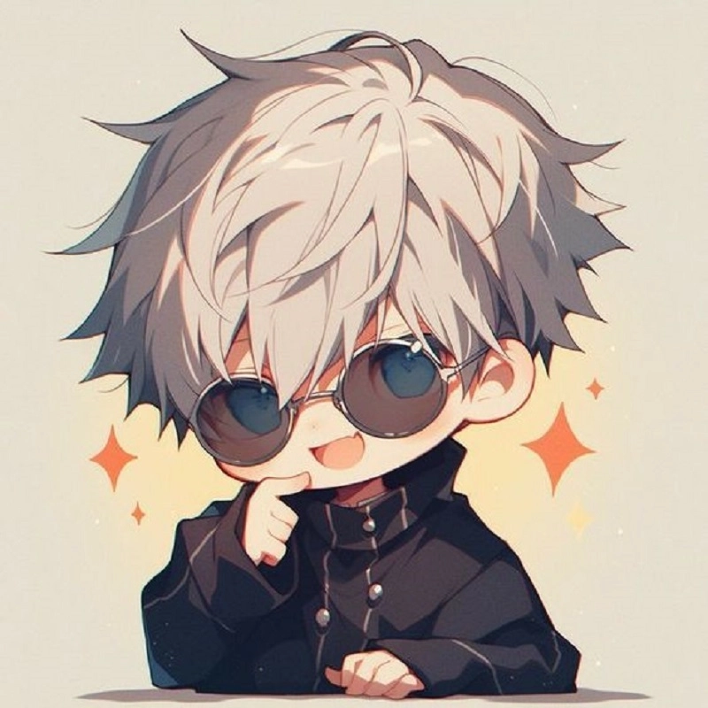 Draw Gojo chibi hướng dẫn vẽ nhân vật anime dễ thương 