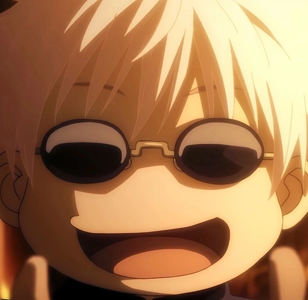 Anime Gojo chibi phiên bản nhỏ nhắn Jujutsu Kaisen fan mê 