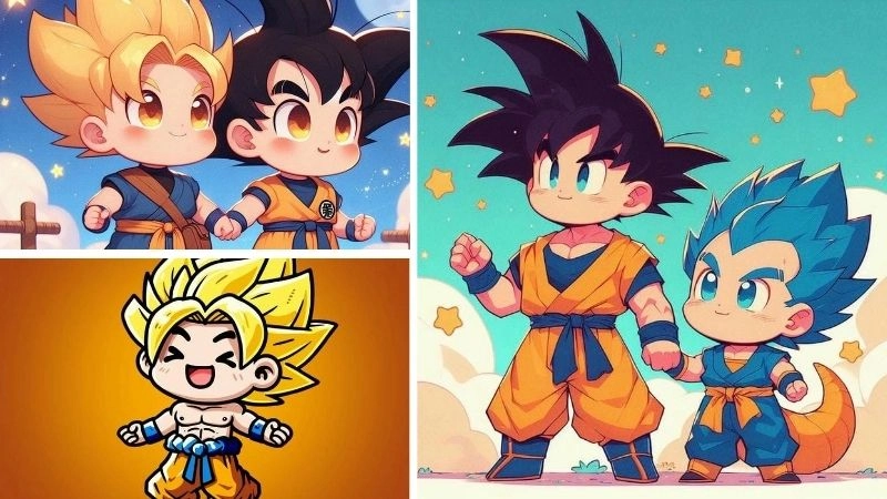 Ý nghĩa về Goku chibi đầy cảm hứng