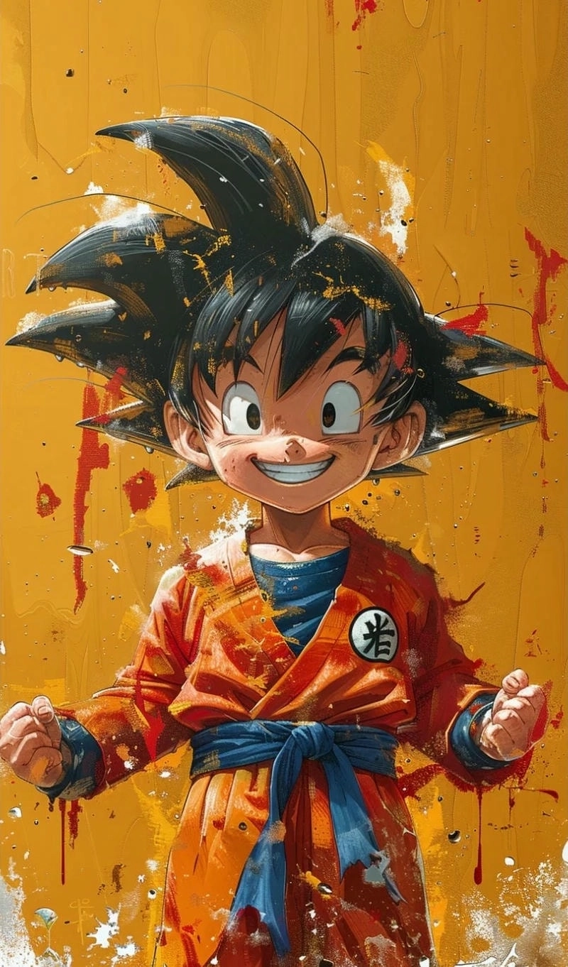 Cách vẽ Goku chibi hướng dẫn đơn giản dễ thương 