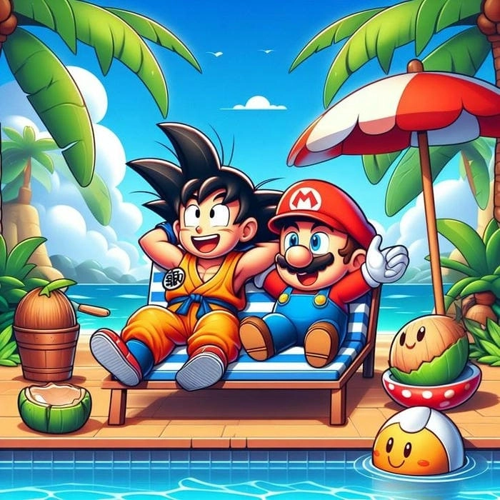 Goku chibi drawing cute nét vẽ ngộ nghĩnh đáng yêu 