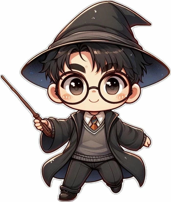 Dobby Harry Potter chibi nét vẽ ngộ nghĩnh đáng yêu 