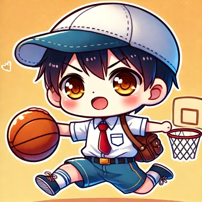 Anime nam cute chibi phong cách kawaii ngọt ngào 