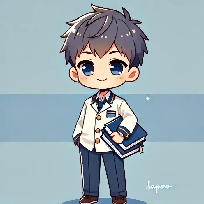 Vẽ chibi nam cute hướng dẫn đơn giản dễ thương 