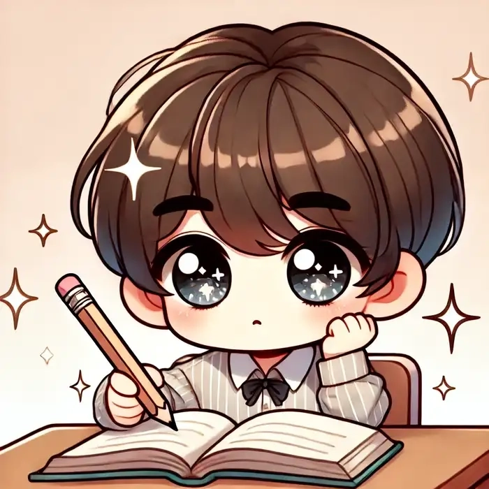 Avatar nam cute chibi thần thái dễ thương nổi bật 