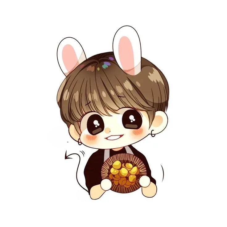 Ảnh anime chibi nam cute thần thái dễ thương 