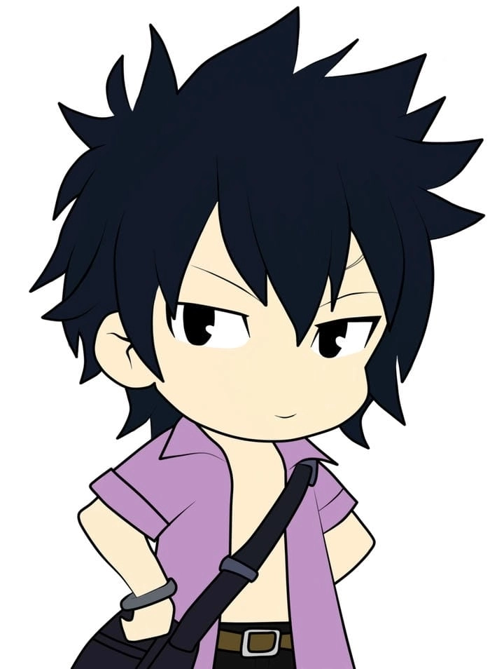 Hình nền nam cute chibi phong cách kawaii dễ thương 