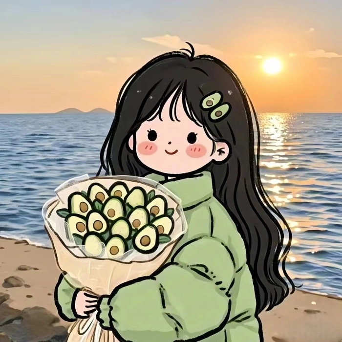 Hình ảnh chibi nữ cute de vẽ đơn giản cho người mới 