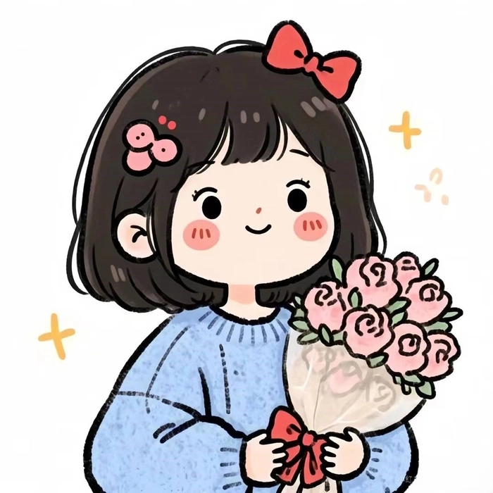 Hình anime chibi nữ cute nét vẽ tinh tế kawaii 