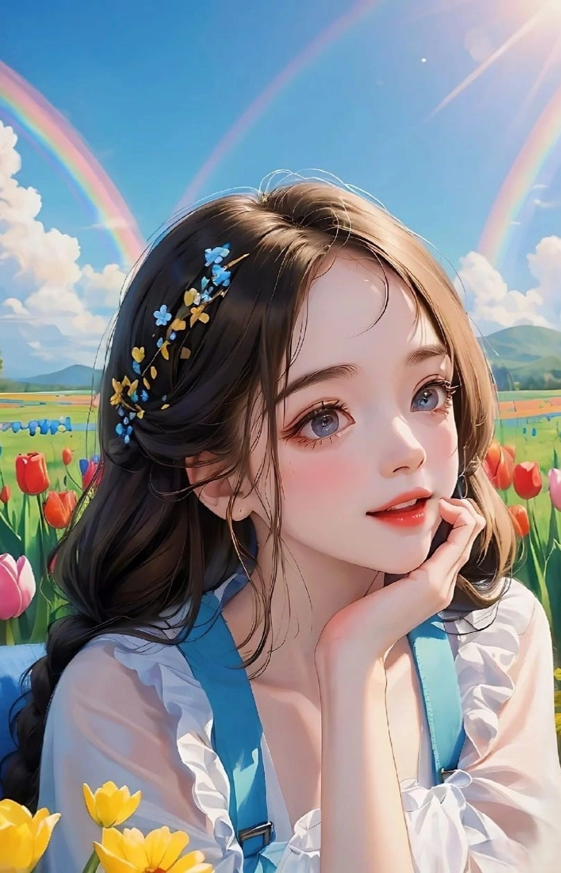 Tóc chibi nữ cute phong cách kawaii dễ thương 