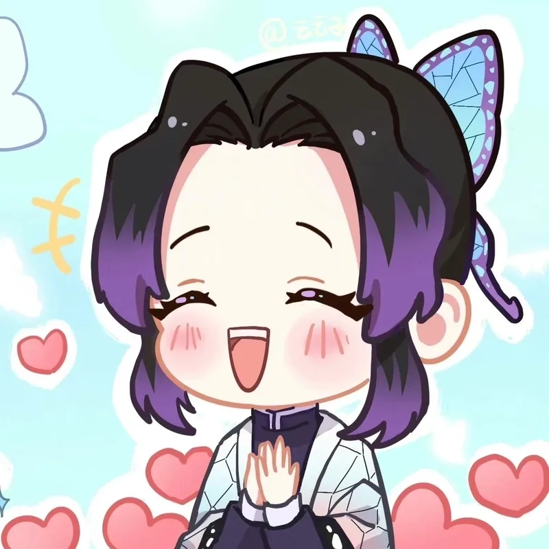 Tải ngay hình Shinobu chibi cực chất và đáng yêu