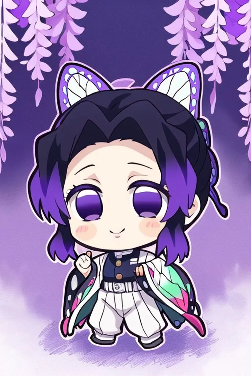 Bộ ảnh Shinobu chibi cực xinh cho fan anime sưu tầm