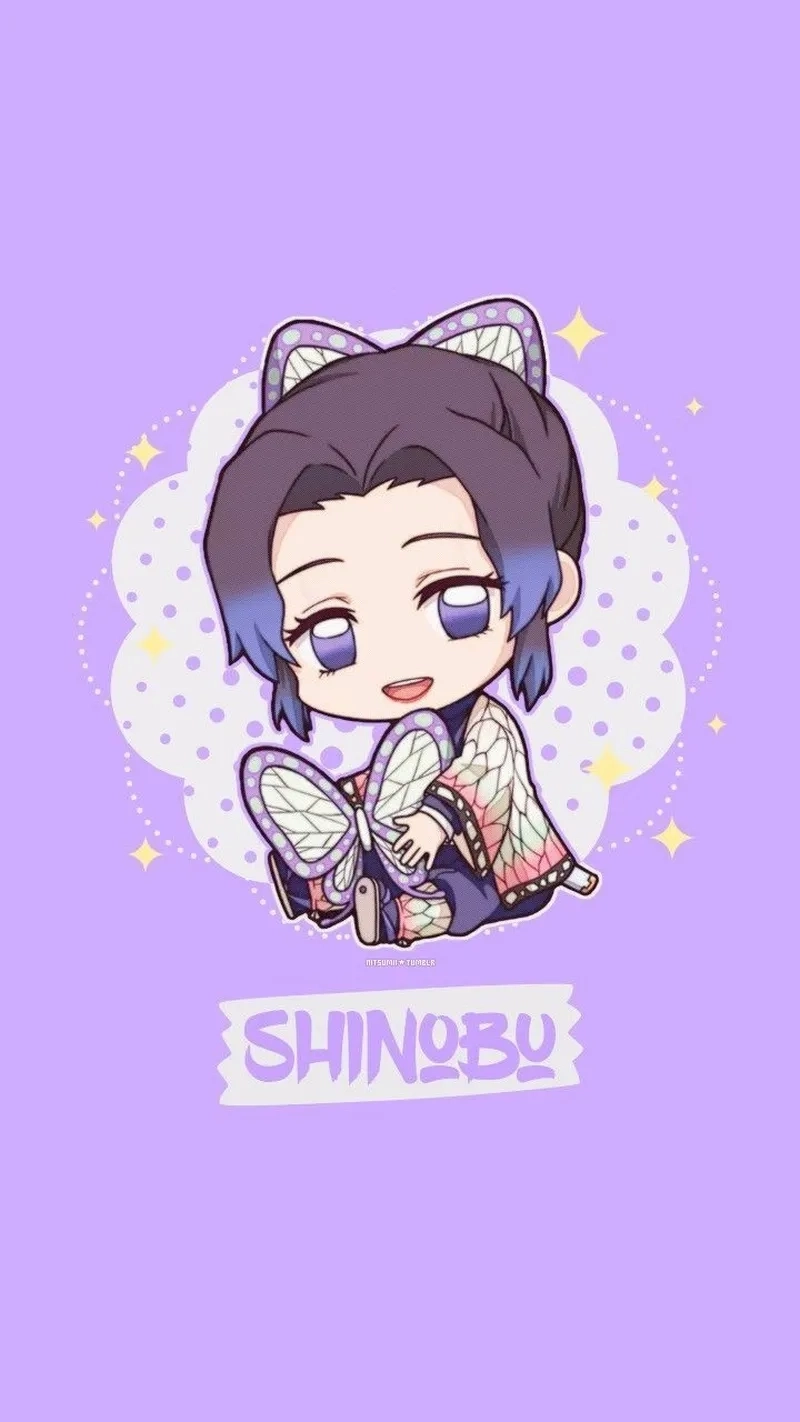 Bộ sưu tập Shinobu chibi fanart độc đáo từ cộng đồng
