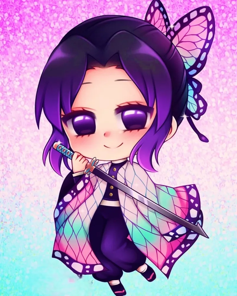 Fan không thể bỏ lỡ Shinobu chibi kawaii tuyệt đẹp