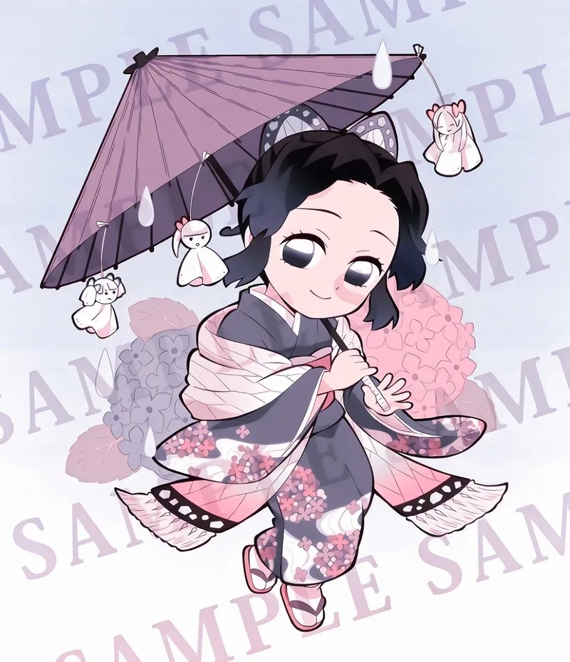 Tải ngay bộ sưu tập cute Shinobu chibi dễ thương