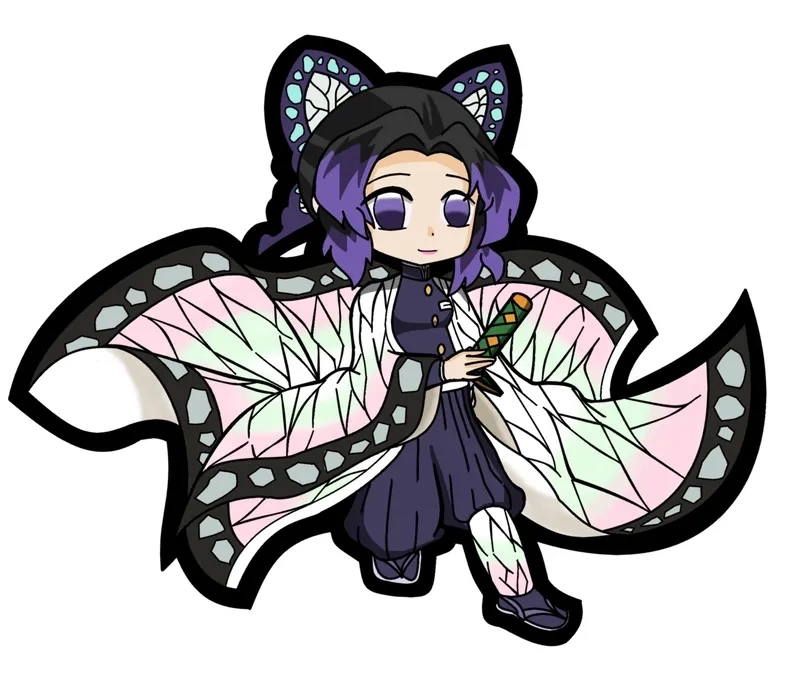 Khoảnh khắc Shinobu Giyuu chibi siêu dễ thương