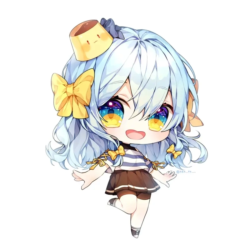 Tải về hình nền anime chibi siêu cute không thể rời mắt