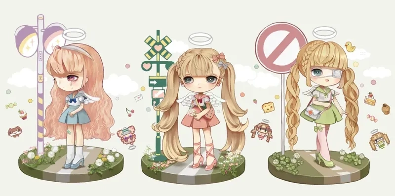 Chạm đến cảm xúc với chibi hình nền độc đáo và ngọt ngào