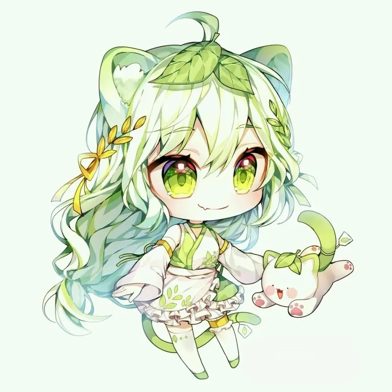 Sống động hơn với bộ anime chibi hình nền độc lạ