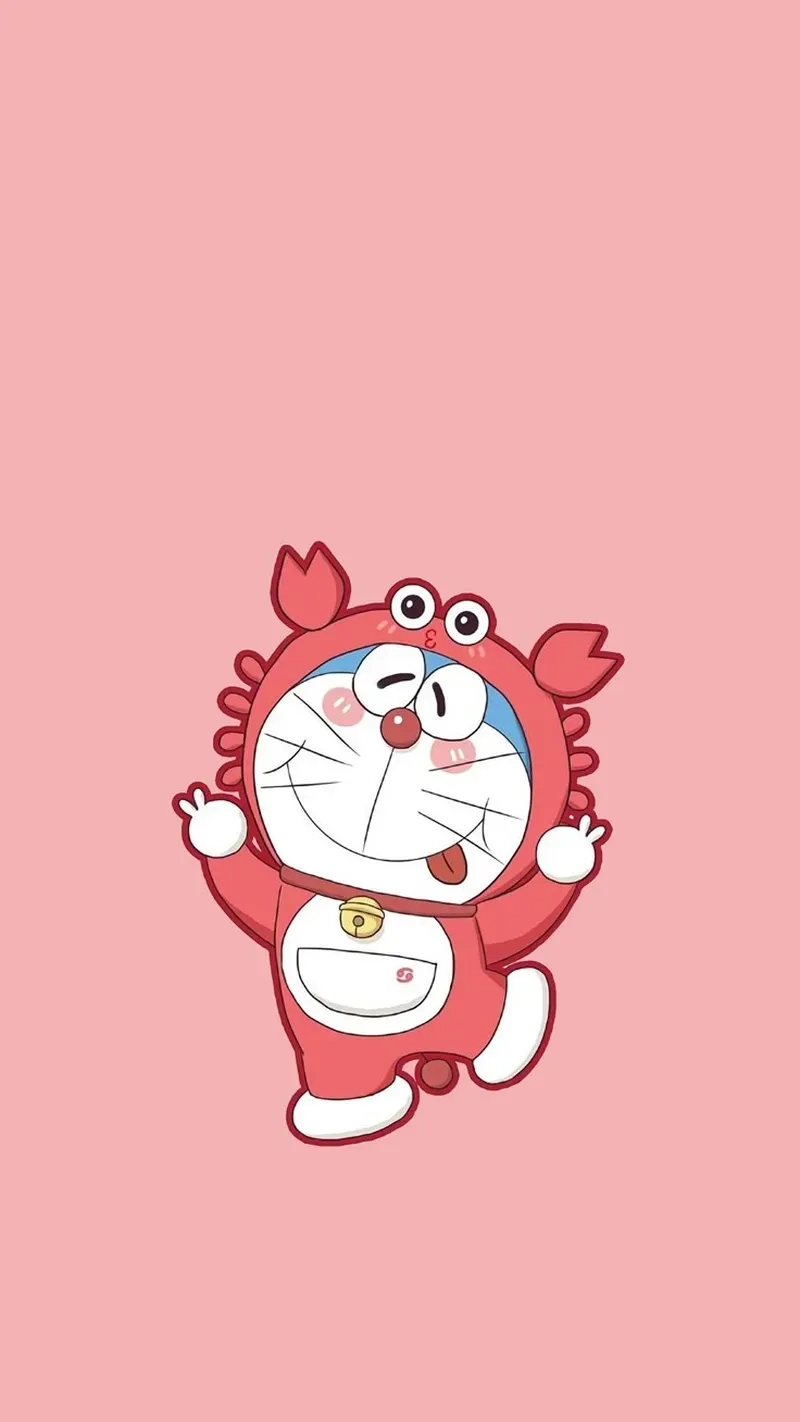 Hình chibi Doraemon nét vẽ ngộ nghĩnh đáng yêu 