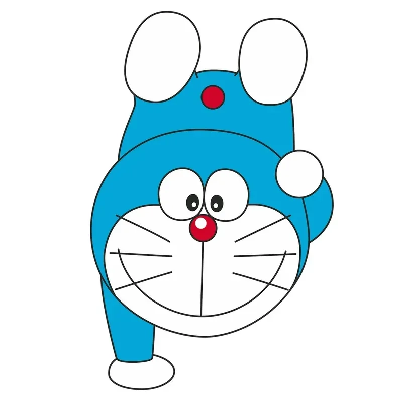 Cute chibi Doraemon phong cách vui nhộn đáng yêu 